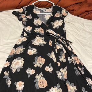 Dress floral pattern
